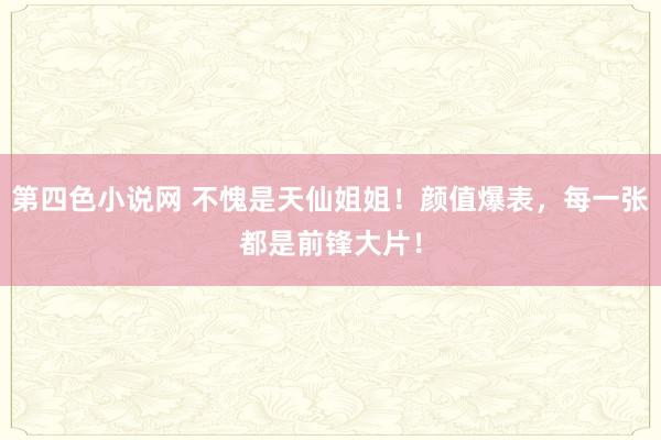 第四色小说网 不愧是天仙姐姐！颜值爆表，每一张都是前锋大片！