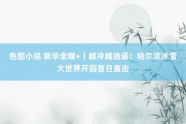 色图小说 新华全媒+丨越冷越逍遥！哈尔滨冰雪大世界开园首日直击