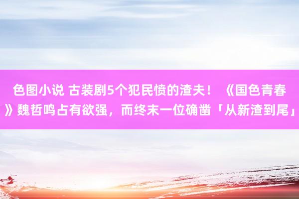 色图小说 古装剧5个犯民愤的渣夫！ 《国色青春》魏哲鸣占有欲强，而终末一位确凿「从新渣到尾」