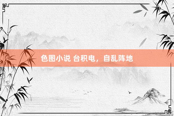 色图小说 台积电，自乱阵地