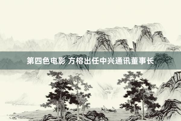 第四色电影 方榕出任中兴通讯董事长