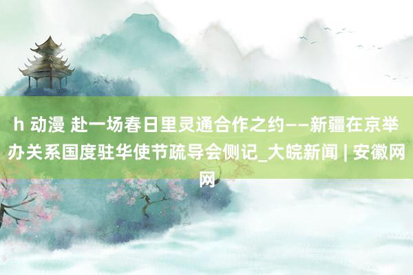 h 动漫 赴一场春日里灵通合作之约——新疆在京举办关系国度驻华使节疏导会侧记_大皖新闻 | 安徽网
