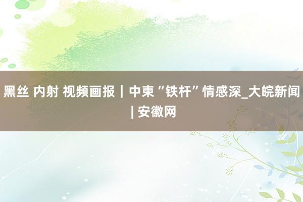 黑丝 内射 视频画报｜中柬“铁杆”情感深_大皖新闻 | 安徽网