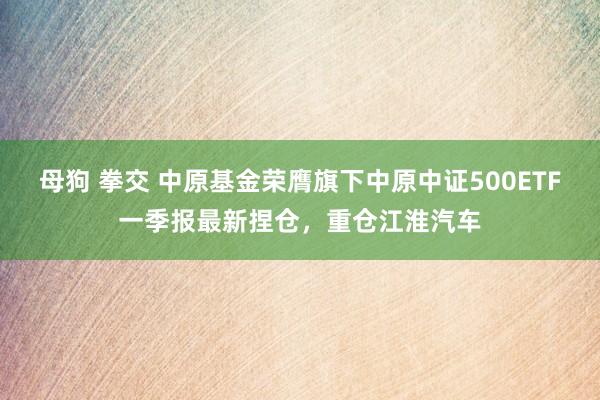 母狗 拳交 中原基金荣膺旗下中原中证500ETF一季报最新捏仓，重仓江淮汽车